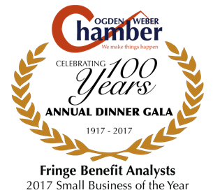 Fringe Benefit Analysts Awarded “Small Business of the Year”