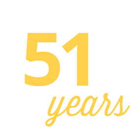 51 Years of Service